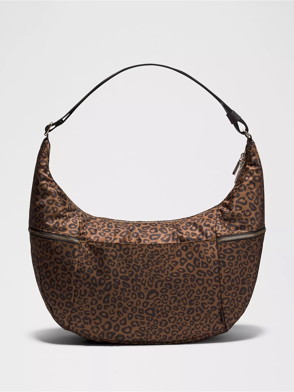 Lululemon Large Slouchy Sling Bag 13L
Metal Hardware leopard print NWT - Picture 3 of 14